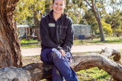 Annette Rypalski, Biodiversity director at Odonata in Mount Rothwell research and conservation centre in Victoria, Australia.