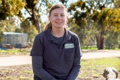 Sarah Box at Mount Rothwell facilities in Victoria, Australia.