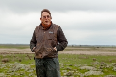 Tim Hill, general manager of Tiverton Farm, on the farm's land. Victoria, Australia